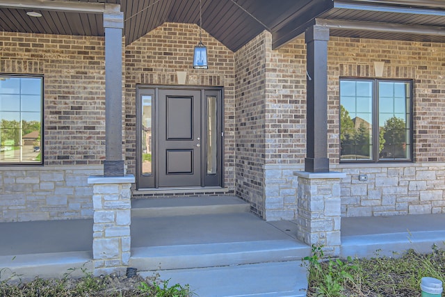 view of entrance to property