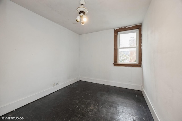 3545 Oak Ave, Brookfield, IL 60513 - unfurnished room featuring concrete floors and baseboards