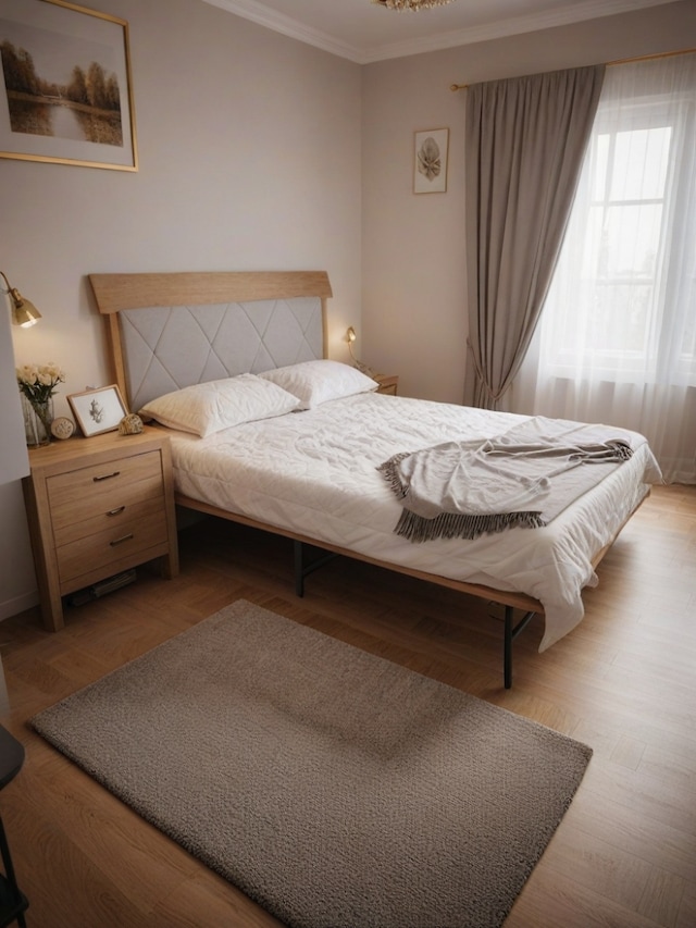 bedroom featuring connected bathroom, multiple windows, and carpet flooring