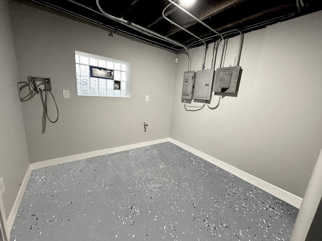 6830 S Michigan Ave, Chicago, IL 60637 - below grade area with electric panel and baseboards
