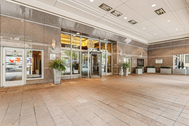 view of building lobby