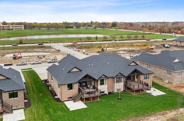 11060 Lizmore Ln Unit 27B, Orland Park, IL 60467 - view from above of property