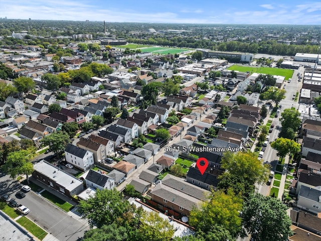 bird's eye view