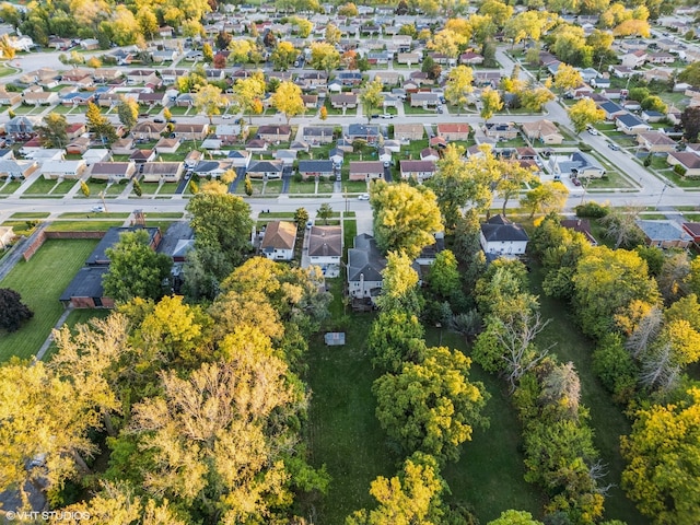 aerial view