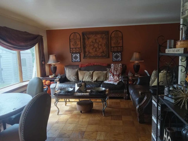 view of living room