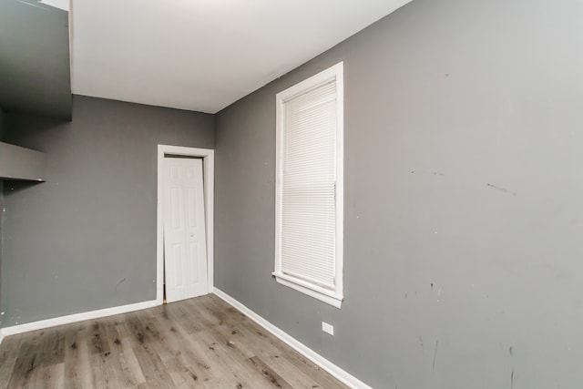 interior space featuring light wood-type flooring