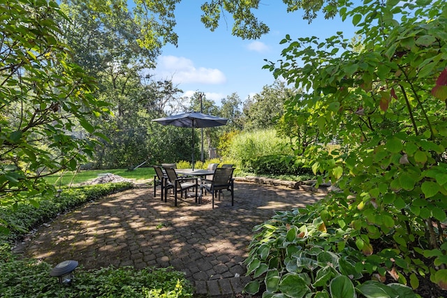 view of patio