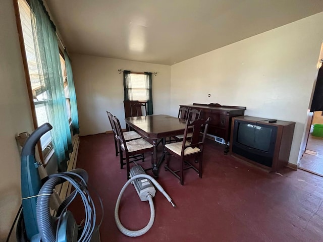 view of dining room