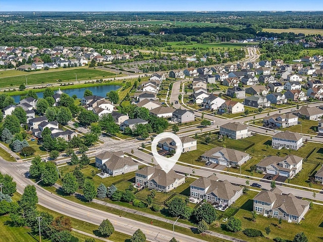 25556 W Springview Dr, Plainfield, IL 60586 - aerial view of property's location with nearby suburban area