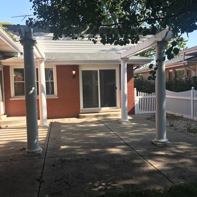 view of patio