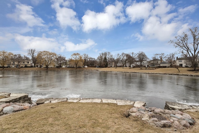 property view of water