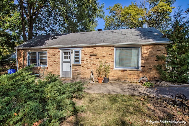 view of rear view of house