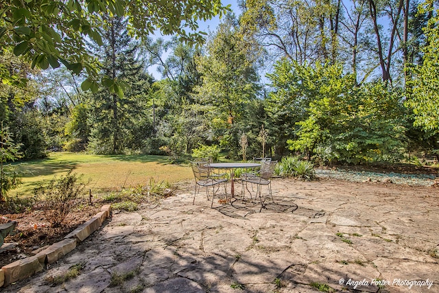 view of patio