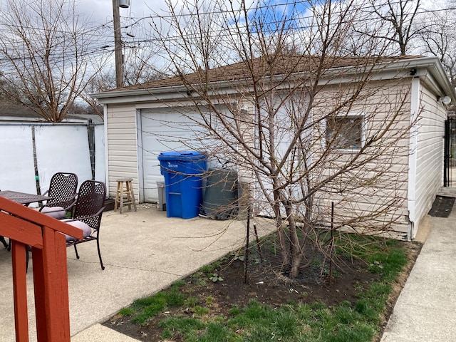 exterior space featuring a patio