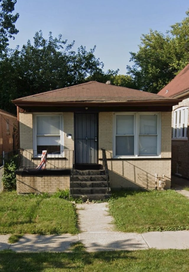 view of bungalow-style house