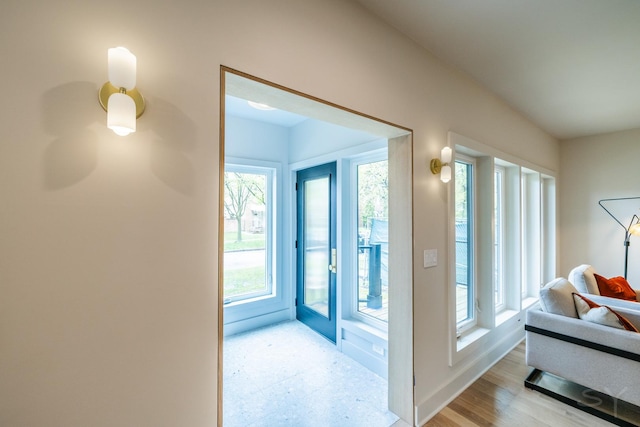 2715 Reese Ave, Evanston, IL 60201 - doorway to outside with baseboards