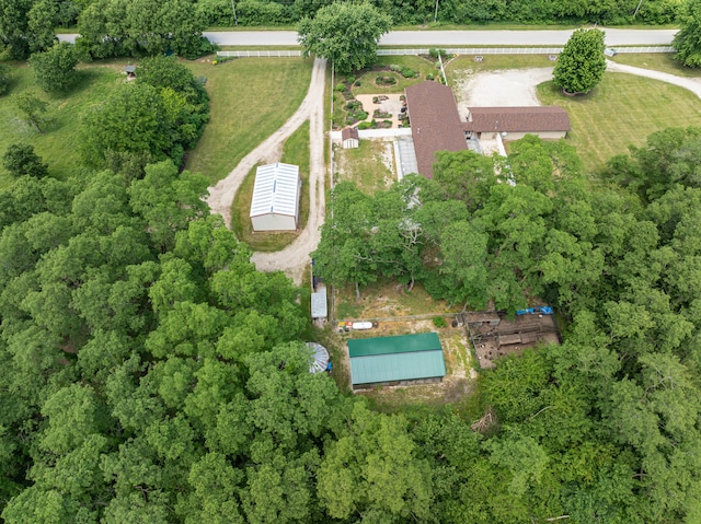 drone / aerial view