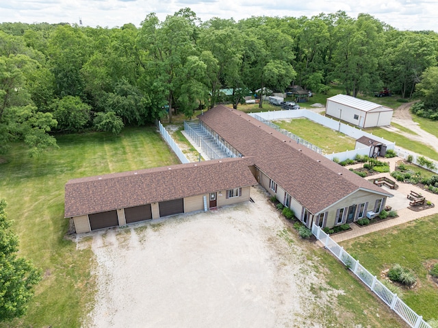 aerial view