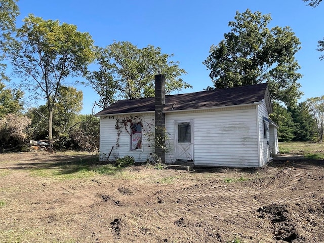 view of rear view of house