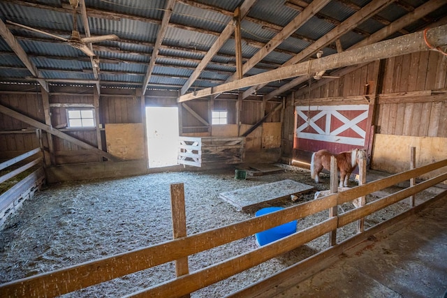 11971 W E Rd, Forreston, IL 61030 - view of horse barn