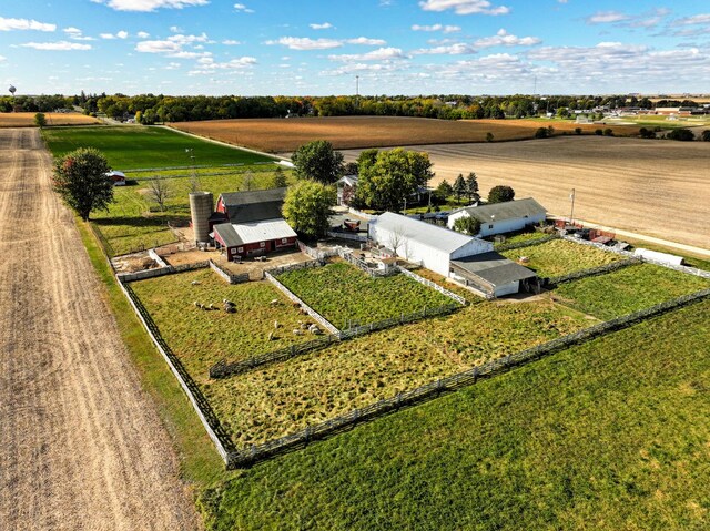 11971 W E Rd, Forreston, IL 61030 - aerial view of sparsely populated area