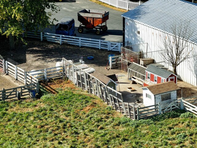 11971 W E Rd, Forreston, IL 61030 - view from above of property