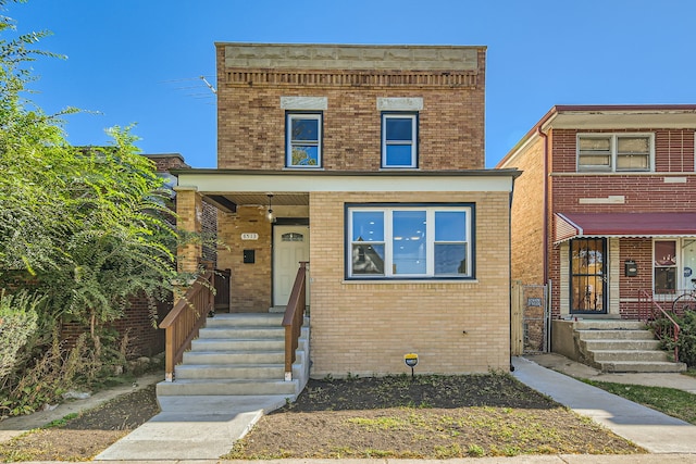 view of townhome / multi-family property