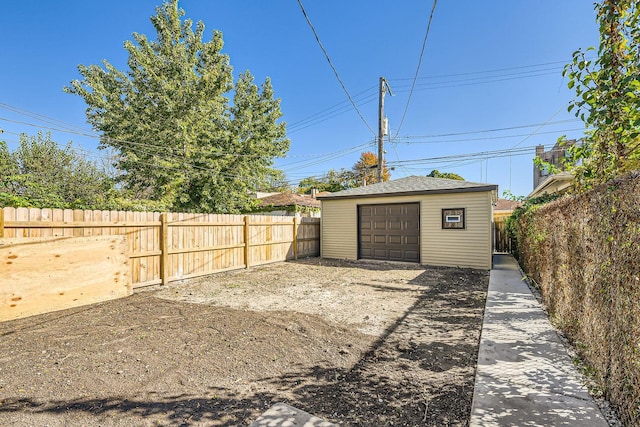 8513 S Maryland Ave, Chicago, IL 60619 - detached garage with fence