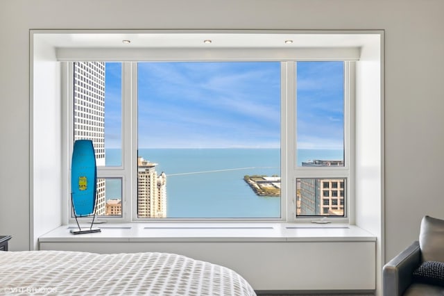 800 N Michigan Ave Unit 4001, Chicago, IL 60611 - bedroom featuring a water view