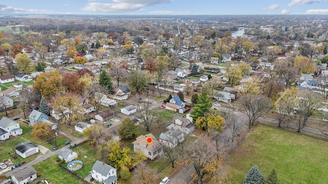 drone / aerial view