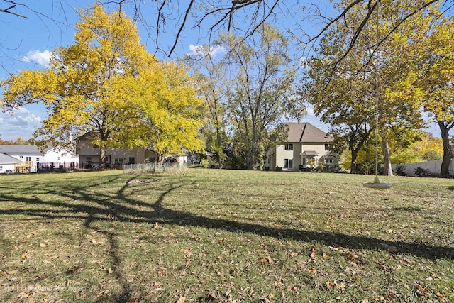 view of yard