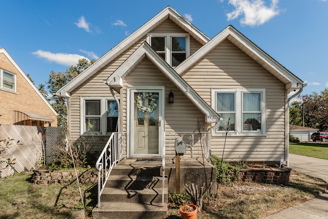 view of front of house