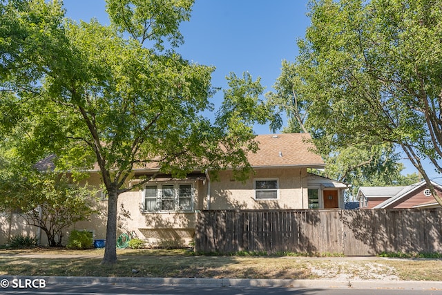 view of side of home