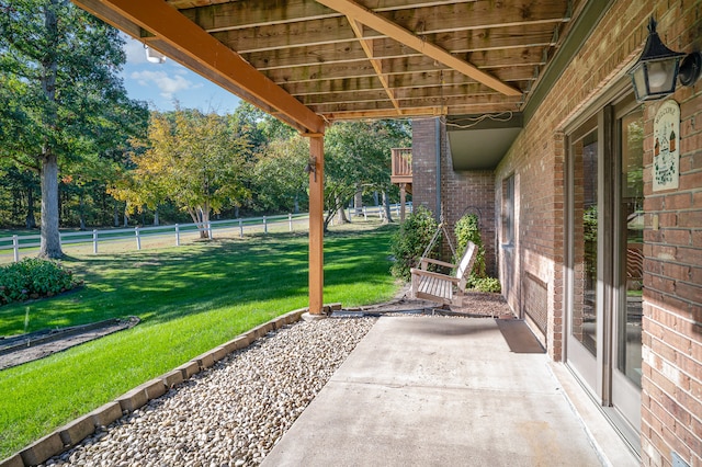 view of patio / terrace