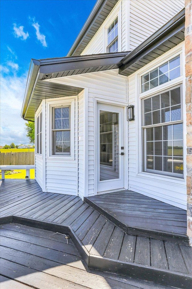 2501 Woodridge Pl, Champaign, IL 61822 - view of wooden deck
