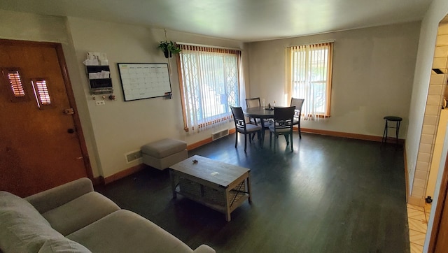 dining room featuring hardwood / wood-style floors