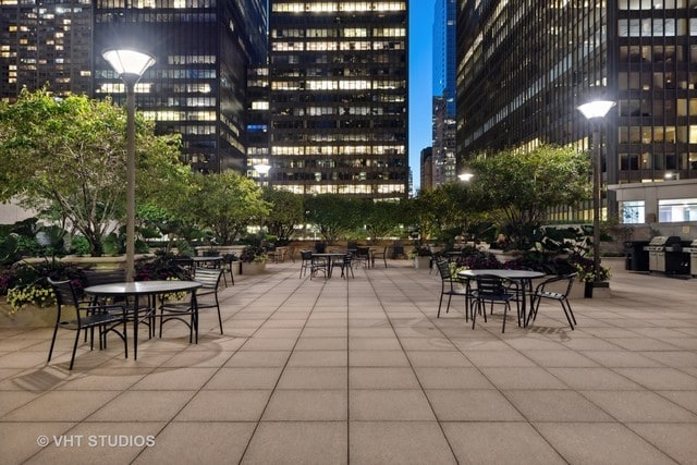 view of home's community featuring a patio area