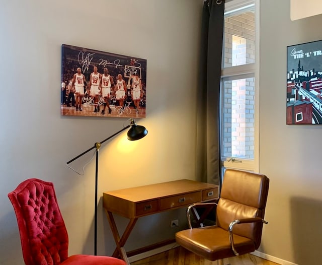 view of sitting room