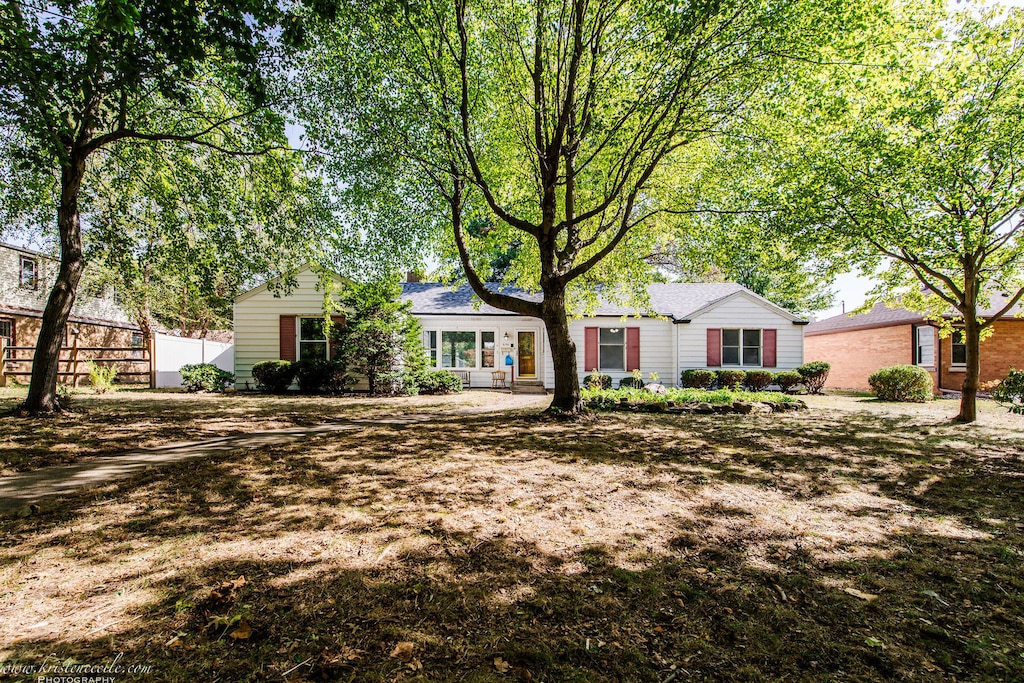 view of ranch-style home