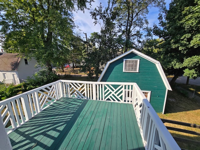 view of deck