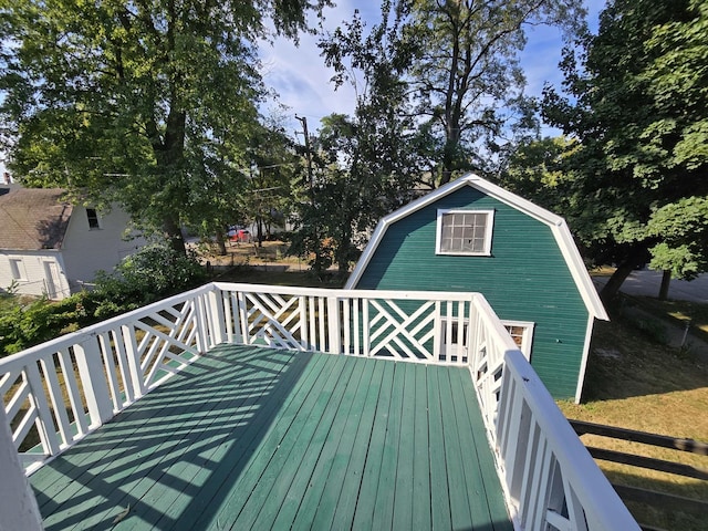 702 Franklin St, Waukegan, IL 60085 - view of wooden deck