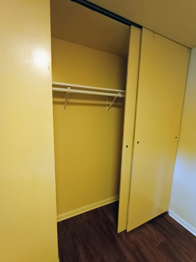 view of closet