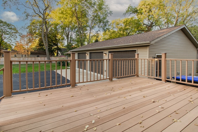 view of deck