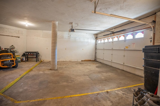 802 Union Rd, Harmon, IL 61042 - garage with a garage door opener