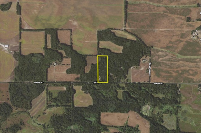 802 Union Rd, Harmon, IL 61042 - aerial overview of property's location with property boundaries highlighted