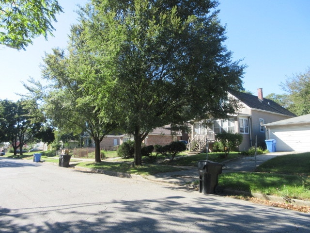 view of road