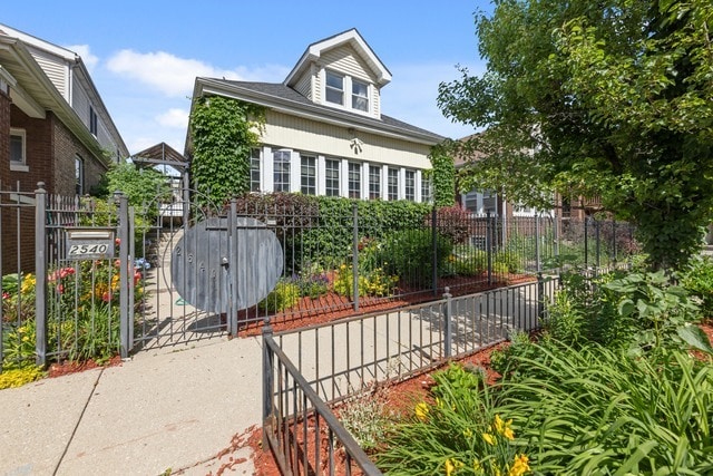 view of bungalow-style home