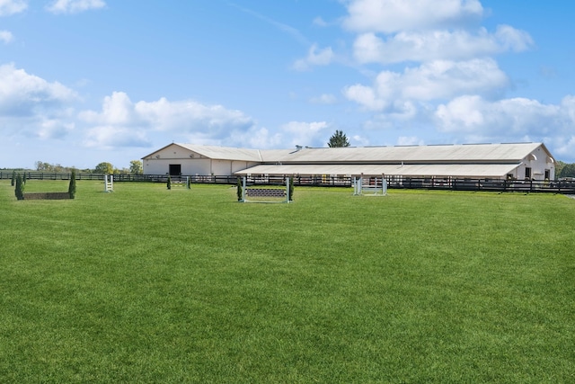 surrounding community featuring a rural view