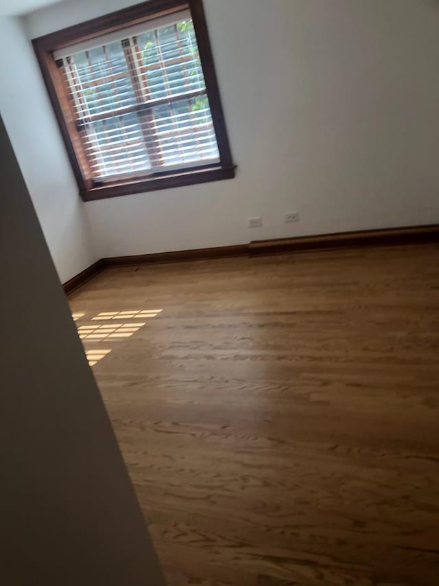 512 W Barry Ave Unit 201, Chicago, IL 60657 - spare room with wood finished floors and baseboards
