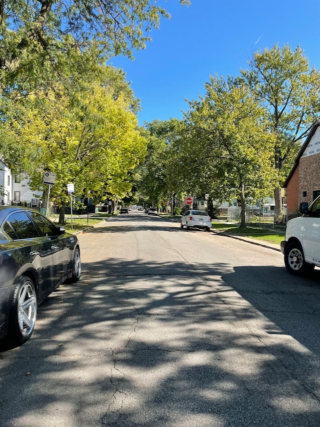 view of road